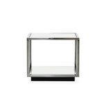 Mina Taller Side Table - Black Chrome