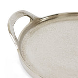 Dixson Round Tray 29cm - Nickel
