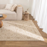 Delphine Warm Biscotti Vintage Rug - Beige