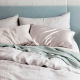 Linen Duvet Cover - Smoke Grey
