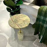 Chiara Marble Side Table - Green
