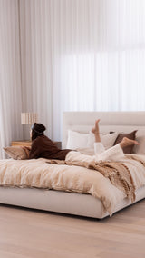 Elodie Bed with Gas Lift Storage Under Mattress