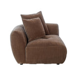 Enzo 1.5 Seater with LHS Arm - Grace Raisin