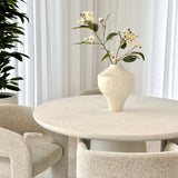 Eucalyptus Flowering Spray - White