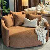 Maya Couples Chair - Cinnamon