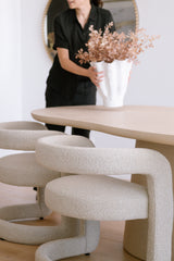 Solange Dining Chair - Bisque