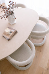 Solange Dining Chair - Bisque