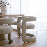 Solange Dining Chair - Bisque
