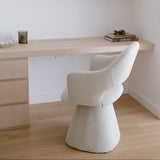Michel Swivel Dining Chair - Sand