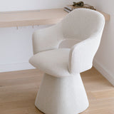 Michel Swivel Dining Chair - Sand