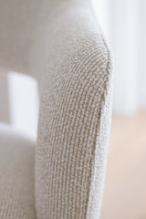 Michel Swivel Dining Chair - Sand