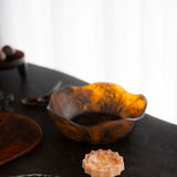 Flow Resin Large Salad Bowl - Earth