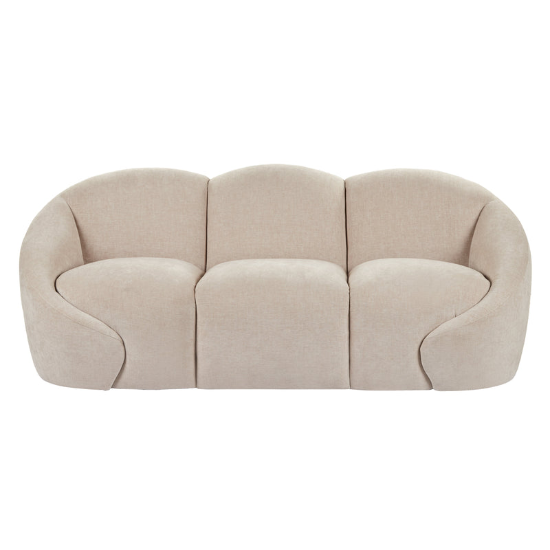 Formes Curved 3 Seater Sofa