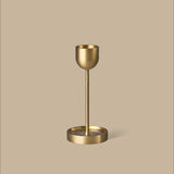 Fountain Brass Candle Holder - Large