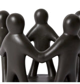 Friend Circle Sculpture - Black