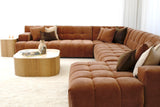 Valletta Corner Modular with Chaise - Mystique Biscoff