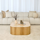 Travertine Coffee Table