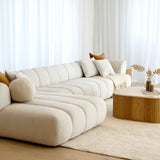 Savannah 4 Seater with Chaise - Vanilla