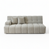 Valletta 2.5 Seater with LHS Arm - Mystique Grey Gum