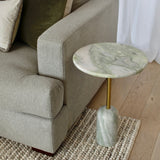 Verde Marble Side Table