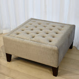 Casablanca Ottoman - Stone