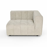 Laurent 1.5 Seater with RHS Arm - Cuddle Cobblestone