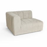 Laurent 1.5 Seater with LHS Arm - Cuddle Cobblestone