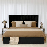 Allure Bed with Drawers - Midnight