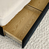Allure Bed with Drawers - Midnight