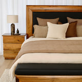 Armani Bedside - Marri Wood