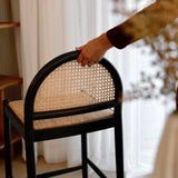 Zaire Counter Stool - Black