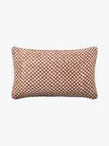 Gia Reversible Linen Cushion - Terracotta