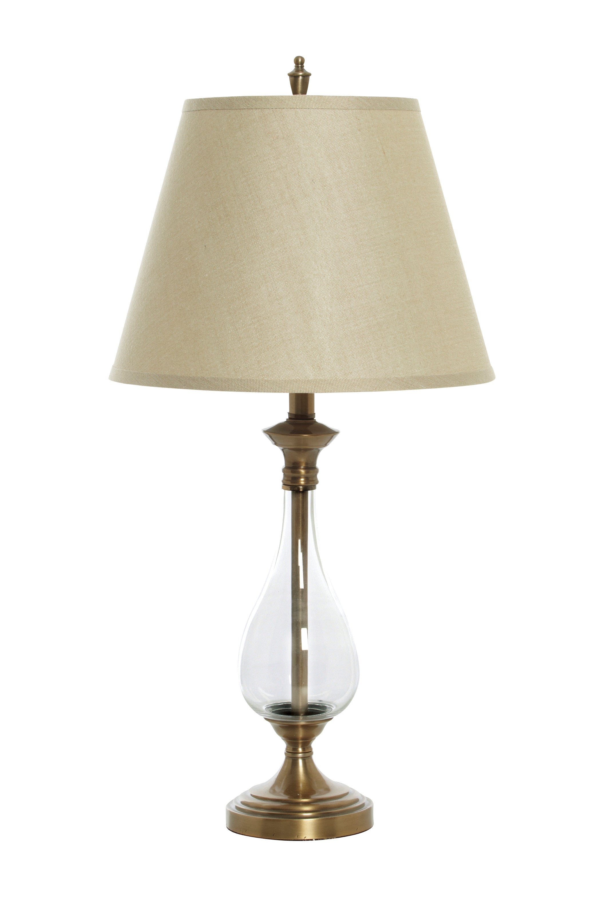 Buy Sahara Brass Stem Glass Base Lamp in Perth, Osborne Park, and