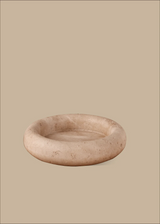 Halo Marble Tray - Travertine