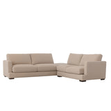 Harlow 4 Seater Lounge with Ottoman - Sand