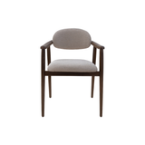 Hawthorne Dining Chair - Sandstone with Sable Legs