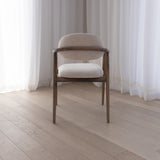Hawthorne Dining Chair - Sandstone with Sable Legs