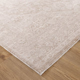 Heritage Distressed Medallion Rug - Beige