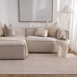 Heritage Distressed Medallion Rug - Beige