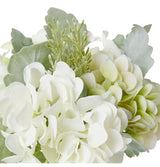 Hydrangea Dusty Miller Mix - White