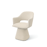 Michel Swivel Dining Chair - Sand