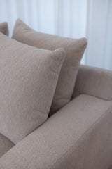 Sidney 5 Seater with Chaise - Cuddle Grey Gum