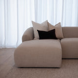 Sade Left Chaise - Preston Cobblestone