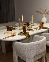 Iliad 2400 Dining Table - White