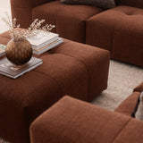 Saatchi Ottoman - Preston Cinnamon