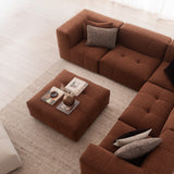 Saatchi Ottoman - Preston Cinnamon