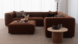 Saatchi 5 Piece Corner Modular - Preston Cinnamon