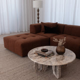 Saatchi Ottoman - Preston Cinnamon