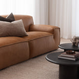 Arlo Full Aniline Leather 4 Seater Sofa