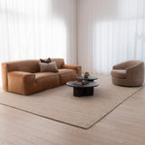Arlo Full Aniline Leather 4 Seater Sofa